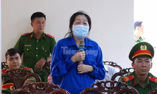 Bị đề nghị 14 – 16 năm tù, bà trùm Mười Tường mong được xem xét để sớm về trả nợ