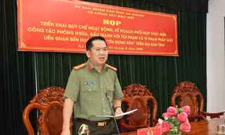 Đại tá Đinh Văn Nơi làm tổ trưởng Tổ công tác đặc biệt