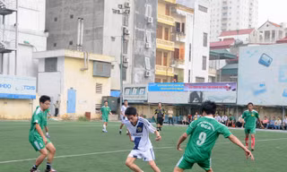 Những cuộc so tài nảy lửa giải bóng đá Báo Tiền Phong 2012