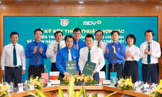 Trung ương Đoàn ký kết thỏa thuận hợp tác với BIDV giai đoạn 2023 - 2025