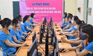 Những thí sinh đầu tiên tham gia vòng loại Cuộc thi “Tuổi trẻ học tập và làm theo tưởng, đạo đức, phong cách Hồ Chí Minh” năm 2020