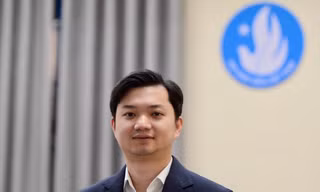 Anh Nguyễn Minh Triết, tân Chủ tịch T.Ư Hội SVVN. Ảnh: Dương Triều