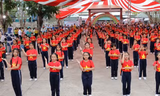 Hơn 1.000 thiếu nhi tham gia Ngày hội học tập tốt, rèn luyện chăm