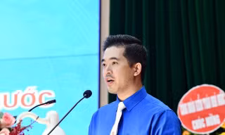 Anh Lê Mạnh Cường, Bí thư Đoàn Thanh niên KTNN khóa X, nhiệm kỳ 2022 - 2027.