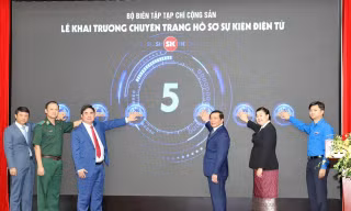 Khai trương chuyên trang Hồ sơ sự kiện điện tử