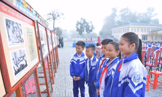 Hưởng ứng cuộc thi 'Bác Hồ với thiếu nhi - Thiếu nhi với Bác Hồ'