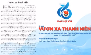 Ca khúc “Vươn xa thanh niên” của nhạc sỹ Huyền Ngọc