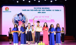 Thiếu nhi Thủ đô nêu gương sáng 'nghìn việc tốt' 