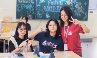 Học sinh trường chuyên truyền cảm hứng cho học sinh lớp 9 chinh phục kỳ thi chuyển cấp
