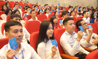 Khai mạc Đại hội Đoàn TP Hà Nội lần thứ XVI: Đại biểu là Tiến sĩ, Thạc sĩ chiếm 49,3% 