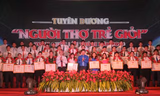 T.Ư Đoàn tuyên dương "Người thợ trẻ giỏi" năm 2020