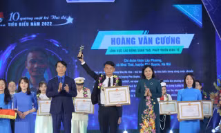 Công bố 10 Gương mặt trẻ Thủ đô tiêu biểu năm 2023