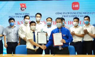 T.Ư Đoàn và Công ty CP Cung ứng nhân lực chất lượng cao CLC (Công ty CLC) ký kết Thỏa thuận hợp tác về “Phối hợp triển khai ứng dụng số i-HR trong tư vấn hướng nghiệp, giới thiệu việc làm cho thanh thiếu niên” giai đoạn 2021 - 2026.