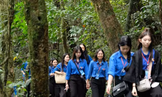 55 học sinh, sinh viên xuất sắc tham gia Trại hè Thủ lĩnh Đại học Quốc gia Hà Nội