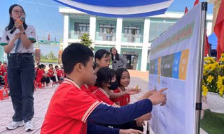 Tuyên truyền học sinh bảo vệ môi trường qua giải pháp 3R