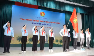 Gần 150 anh chị tham gia Trại huấn luyện Kim Đồng toàn quốc khu vực phía Nam