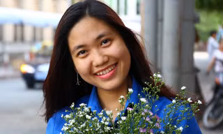 Nữ thủ lĩnh trẻ Huỳnh Thúy Phương.