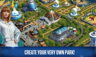 Game Jurassic World mà cậu bé Faisall Shugaa chơi.