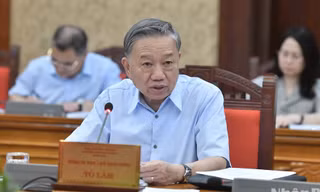 Tổng Bí thư, Chủ tịch nước Tô Lâm chủ trì họp Bộ Chính trị, Ban Bí thư về chỉ đạo khắc phục hậu quả bão số 3