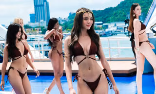 Sự cố tại phần thi áo tắm 