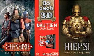 Bộ sách 3D đầu tiên tại Việt Nam
