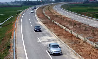 Trong quý I đã khởi công 22 dự án, hoàn thành 15 dự án, trong đó có nhiều dự án lớn như Hà Nội - Thái Nguyên ẢNH: HUY HÙNG