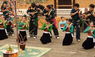 Hiện tại, Làng Văn hóa-Du lịch lại không hướng đến du lịch. Ảnh: Hà Tuấn