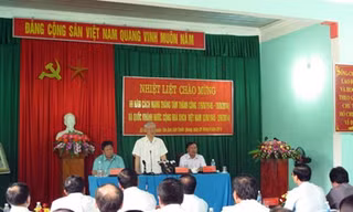 Tổng Bí thư Nguyễn Phú Trọng thăm, làm việc tại xã Mỹ Bằng, huyện Yên Sơn, tỉnh Tuyên Quang. Ảnh: QĐND