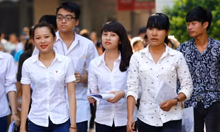 Mặc dù các trường ĐH đều bày tỏ sự ủng hộ cho kỳ thi quốc gia 2 mục tiêu nhưng trường nào cũng bộc lộ lo lắng. Ảnh: Như Ý