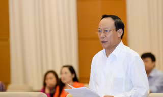 Thứ trưởng Bộ Công an Lê Quý Vương. Ảnh QH