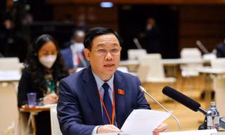 Chủ tịch Quốc hội Vương Đình Huệ tại Hội nghị các Chủ tịch Quốc hội Thế giới lần thứ 5 