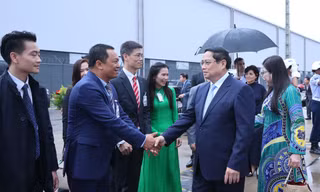 Thủ tướng Phạm Minh Chính tới Brazil, bắt đầu tham dự Hội nghị thượng đỉnh G20
