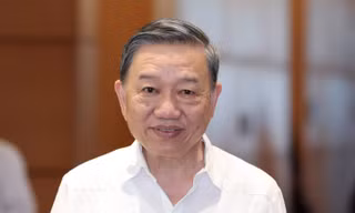 Bộ trưởng Bộ Công an Tô Lâm. Ảnh Như Ý