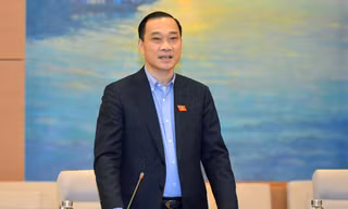 Chủ nhiệm Ủy ban Kinh tế Vũ Hồng Thanh. Ảnh Như Ý