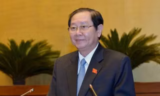 Bộ trưởng Nội vụ Lê Vĩnh Tân. Ảnh Như Ý