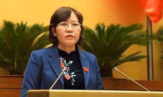Chủ nhiệm Uỷ ban Tư pháp Lê Thị Nga 