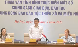 Số lượng học sinh dân tộc thiểu số đều tăng ở các cấp học 