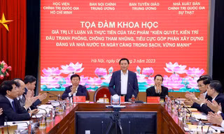 Cuốn sách của Tổng Bí thư là tài liệu gối đầu giường của cán bộ, đảng viên 