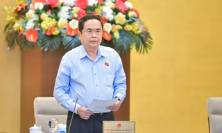Phó Chủ tịch Thường trực Quốc hội Trần Thanh Mẫn phát biểu khai mạc Phiên họp thứ 33