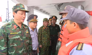 Phó chủ nhiệm Tổng cục Chính trị - Thượng tướng Trần Quang Phương. Ảnh IT