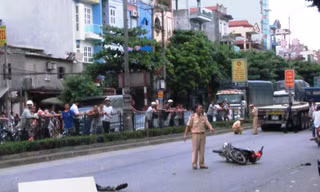 Hiện trường vụ tai nạn