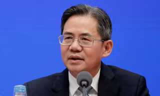 Tân Đại sứ Trung Quốc tại Anh, ông Trịnh Trạch Quang. Ảnh: Reuters.