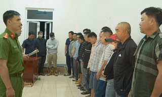 Triệt phá đường dây đánh bạc ghi số đề hơn 40 tỷ đồng