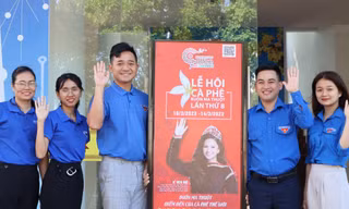 Thanh niên Đắk Lắk hào hứng với Lễ hội cà phê 