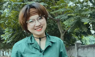 Nguyễn Thị Yên Lâm, sinh viên Học viện Thanh thiếu niên Việt Nam