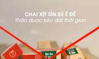 Lật tẩy cao thảo dược ‘dỏm’ Sìn Sú Ê Đê