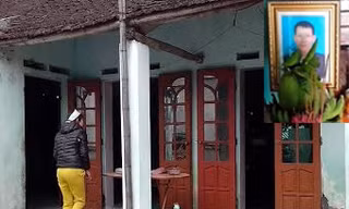 Ngôi nhà xảy ra án mạng đau lòng.