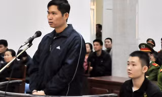 Bị cáo Tường tại tòa.