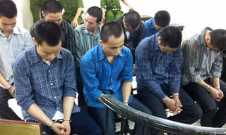 Nhóm trộm sưa tại phiên tòa ngày 24/9