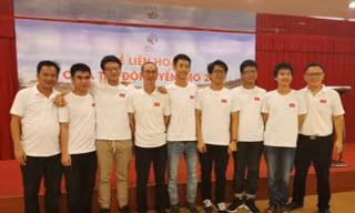 Đội tuyển tham dự Olympic Toán quốc tế của Việt Nam năm nay. 